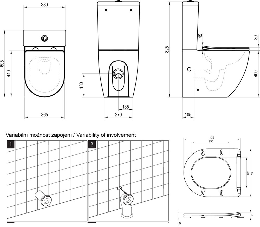 WC-Kombi-Set Optima RimOff